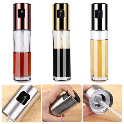 Vinegar Spray Bottle and Olive Oil Dispenser