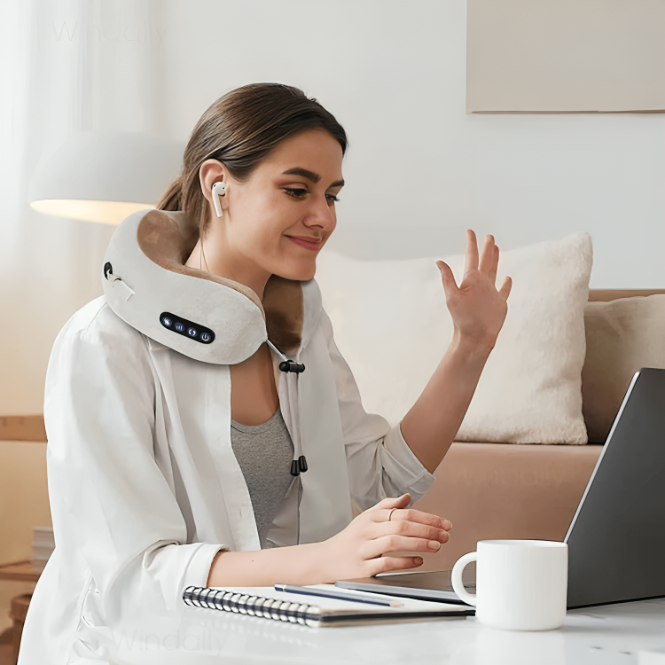 Neck Pillow - Instant Relief for Neck Pain Anytime, Anywhere