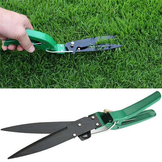 33 cm Precision Steel Grass Shears with Rotating Blades
