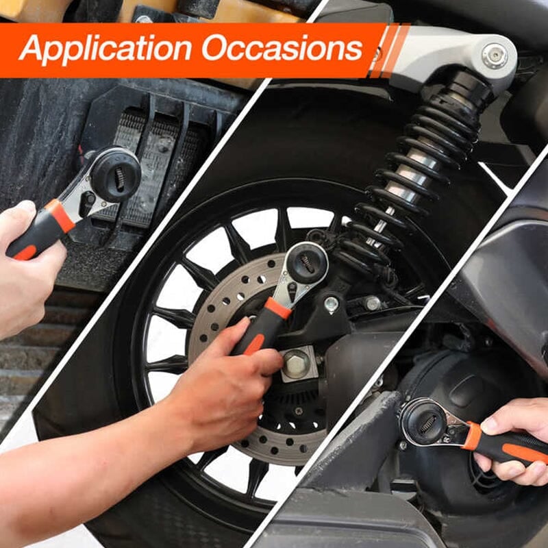 Versatile 360° Adjustable Wrench | Non-Slip Grip for Tight Spaces