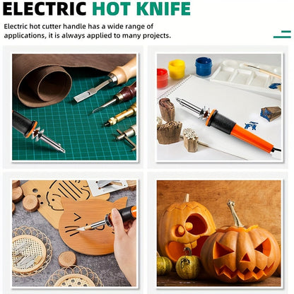 Electric Simple Carving Tool for Pumpkins | Fast Precision Cutter