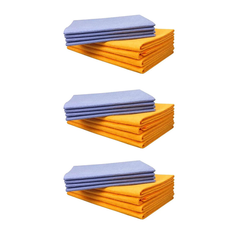 Versatile Absorbent Cleaning Cloths - 8 Pack for Every Task