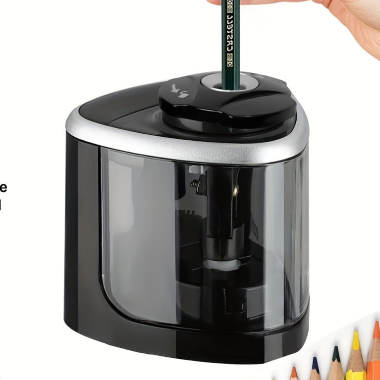 Compact and Quick Automatic Pencil Sharpener with USB Connection