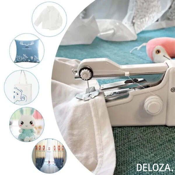 Quick One-Handed Sewing Tool for On-the-Go Use