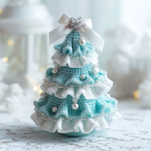 CraftyWonders – Handmade Crochet Christmas Tree Kit