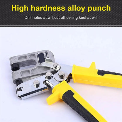 Effortless Metal Connector Tool | One-Handed Crimping Pliers