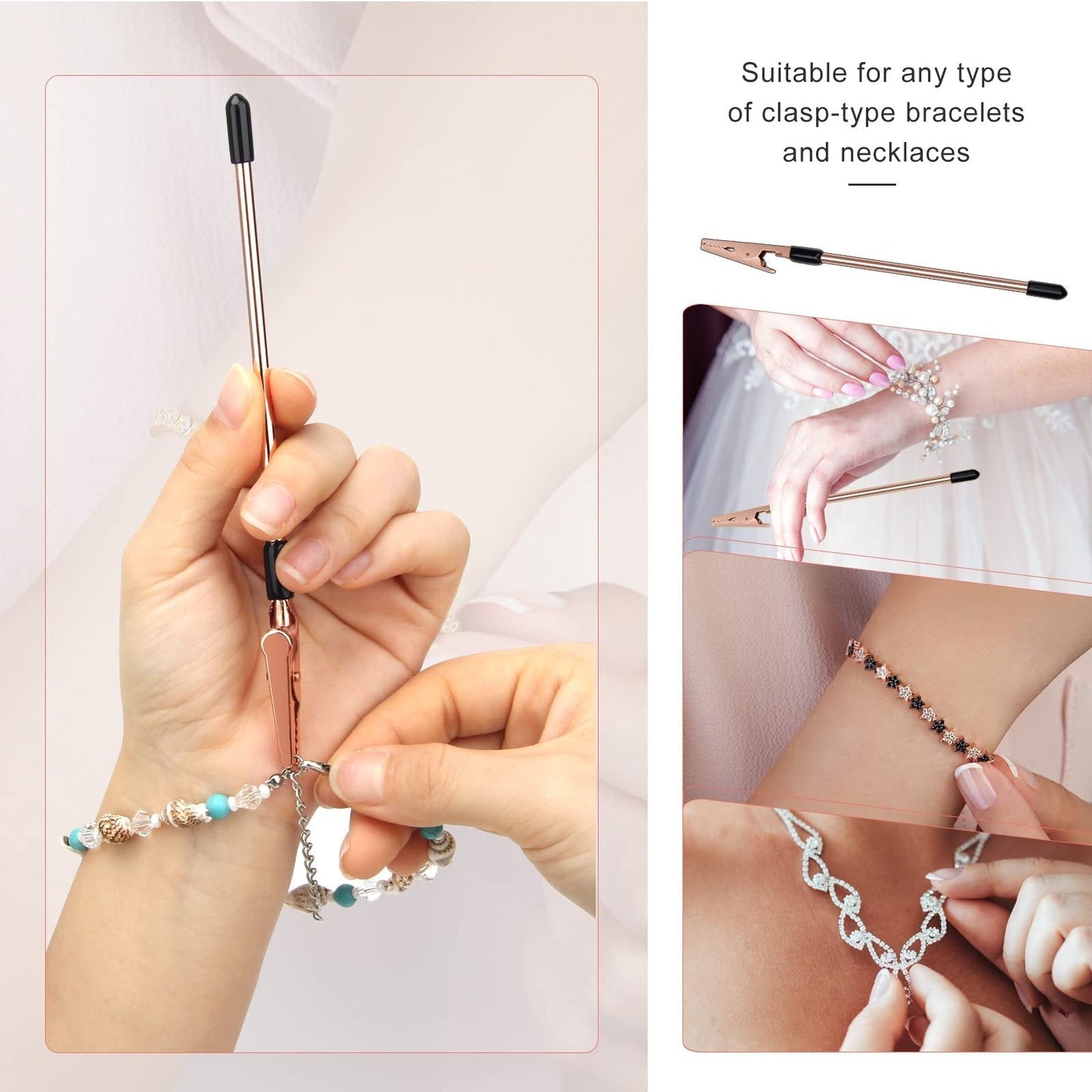Buy One Get One Free | ClaspEase – Easy-to-Fasten Bracelets, No More Struggles
