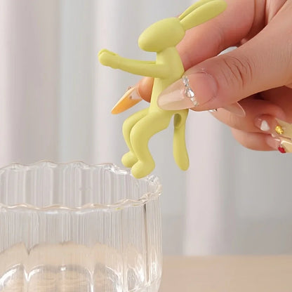 Rabbit Plant Support Stake | Stem Holder for Vase | 7 cm