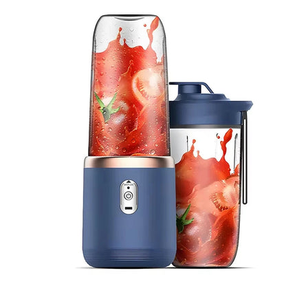 Portable Mini Blender with USB | Convenient Smoothie Maker for Travel | Single and Double Cup Options