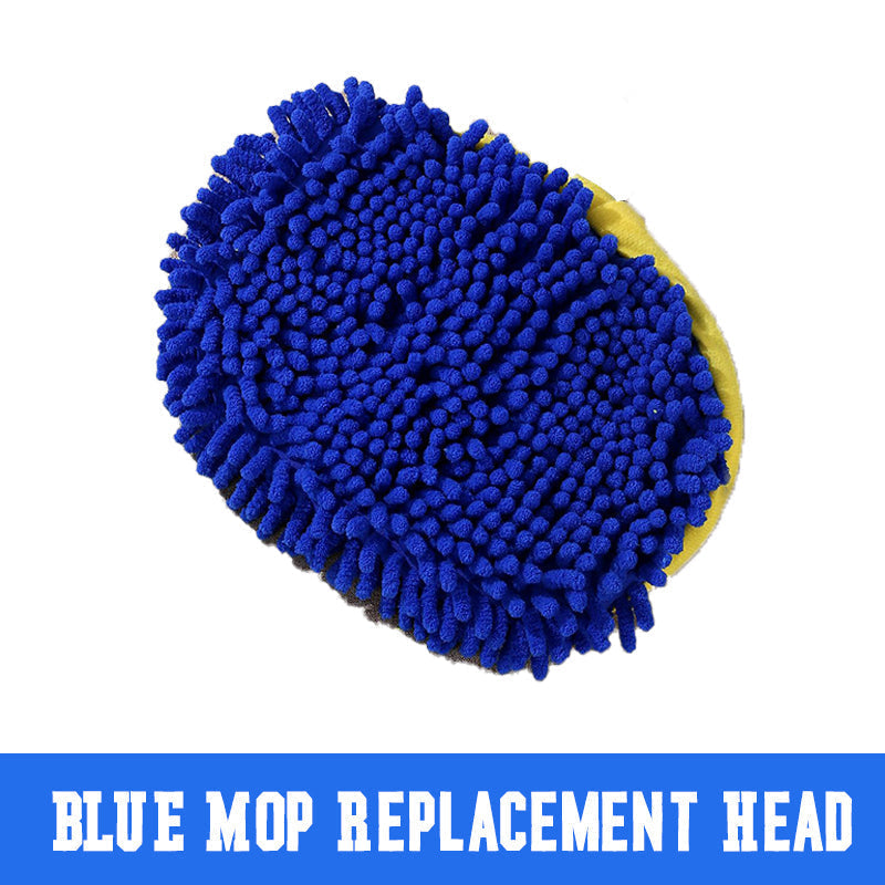 Extendable Car Cleaning Mop 57–115 cm | Scratch-Free Microfiber Head | Lightweight & Sturdy | Extra Mop Included