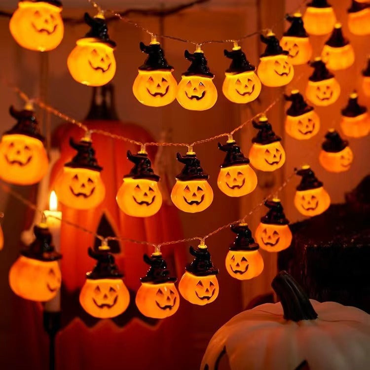 Halloween Themed String Lights for Festive Decorations