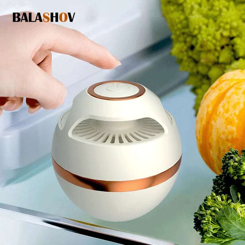USB Mini Air Purifier for Refrigerators | Ozone Odor Eliminator & Sterilizer | Suitable for Fridge & Cabinet