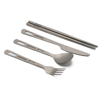 Camping Cutlery Set with Bag