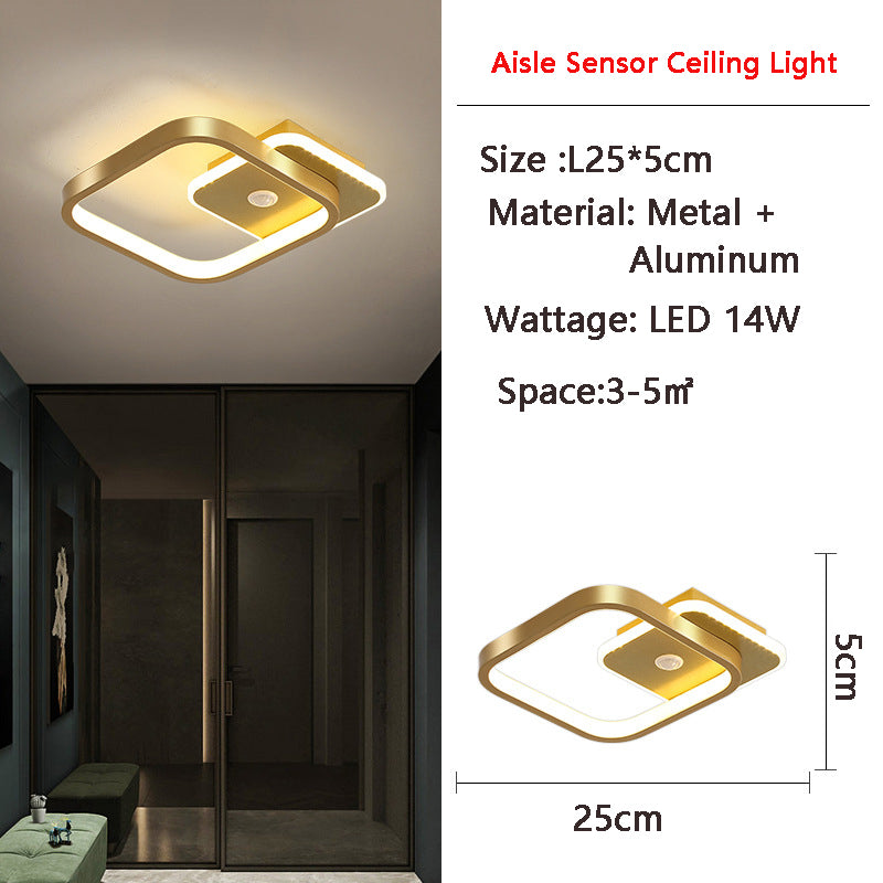 LED Ceiling Light with PIR Motion Sensor – Smart, Energy Efficient, Ideal for Hallway and Bathroom