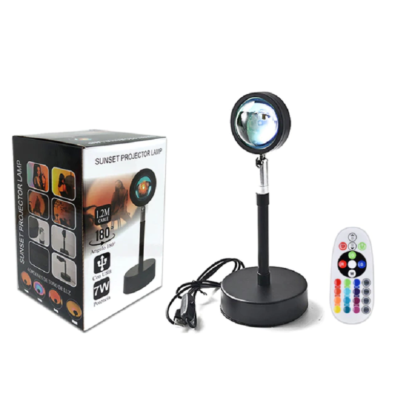 Sunset Projector Lamp with App Control and 61 RGB Colors