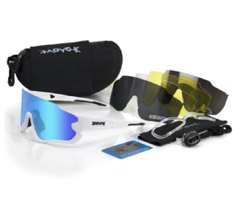 Motorcycle Sunglasses with Photochromic Lenses for Cycling