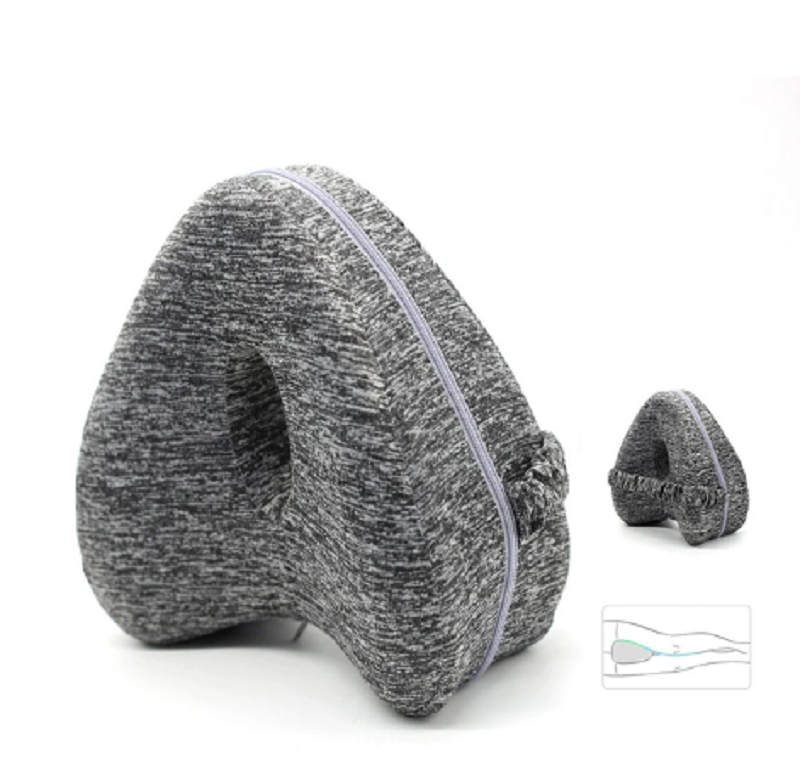 Contour Knee Pillow for Orthopedic Support and Comfort