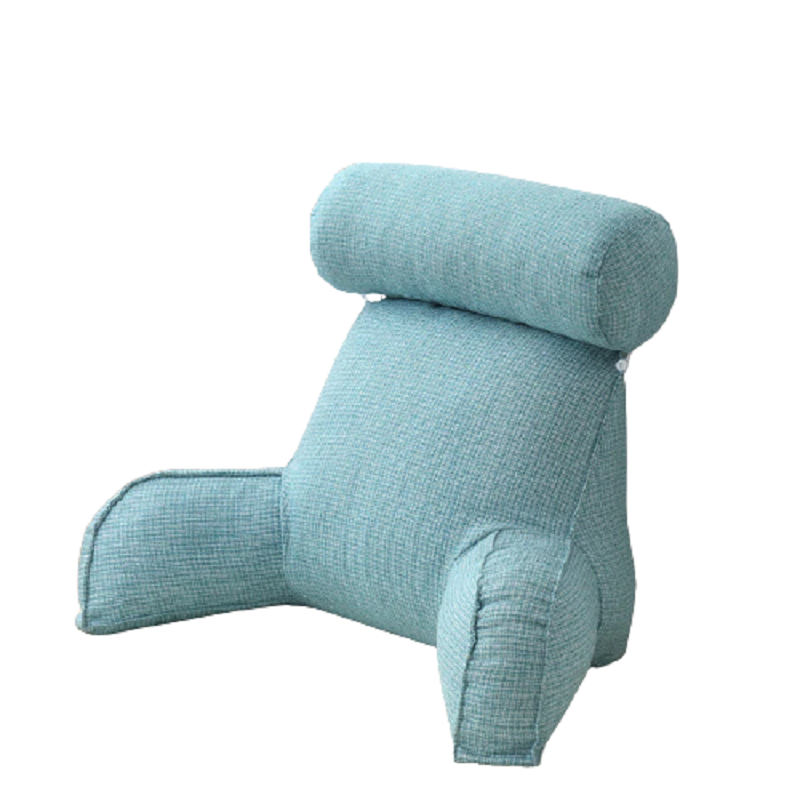 Shredded Memory Foam Lumbar Support Cushion - Therapeutic Reading Pillow