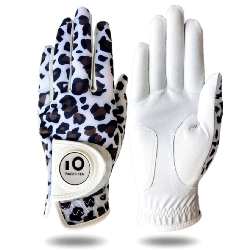 Women's Golf Gloves with Print Design