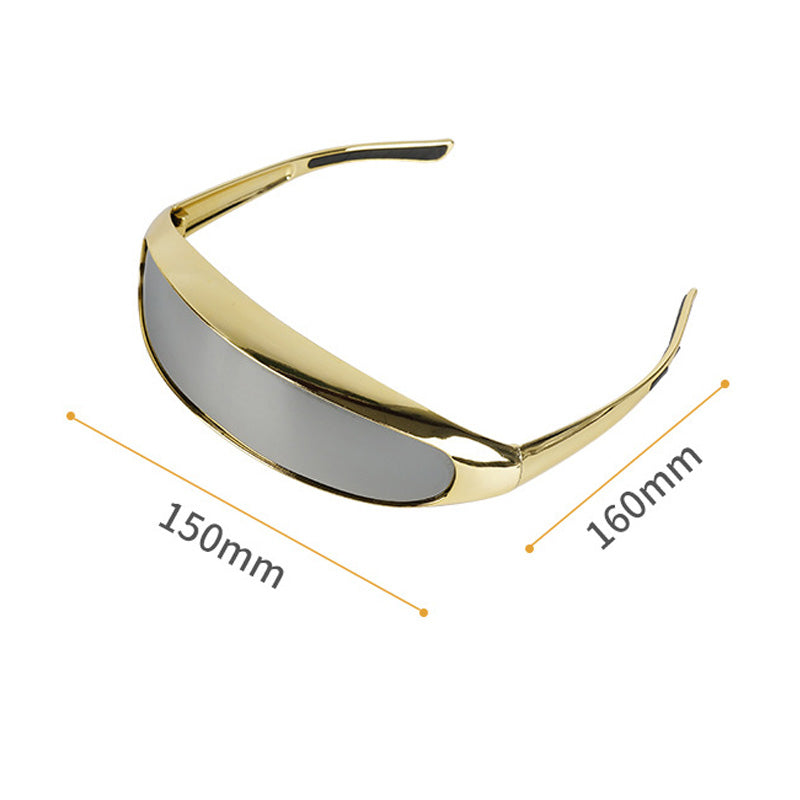Protective Single Lens Glasses for Sweat Mirror Use