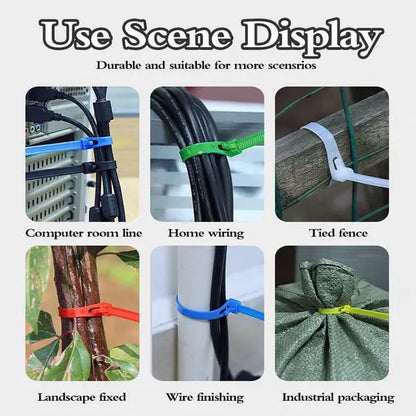 Reusable Cable Ties for Organized Spaces – Instant Arrangement Solution