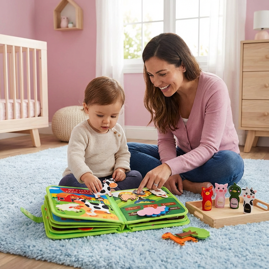 Educational Montessori Storybook about Farm Life