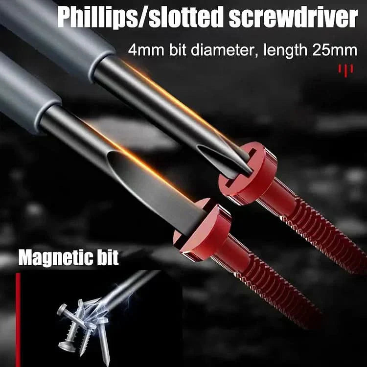 Versatile Magnetic Screwdriver and Voltage Tester Tool