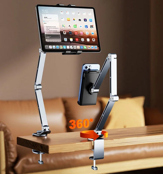 Adjustable Aluminium Stand with Multi-Angle Settings