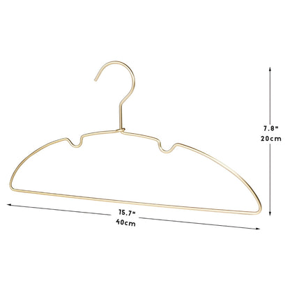 Elegant Garment Hangers for a Streamlined Closet | 10-Pack