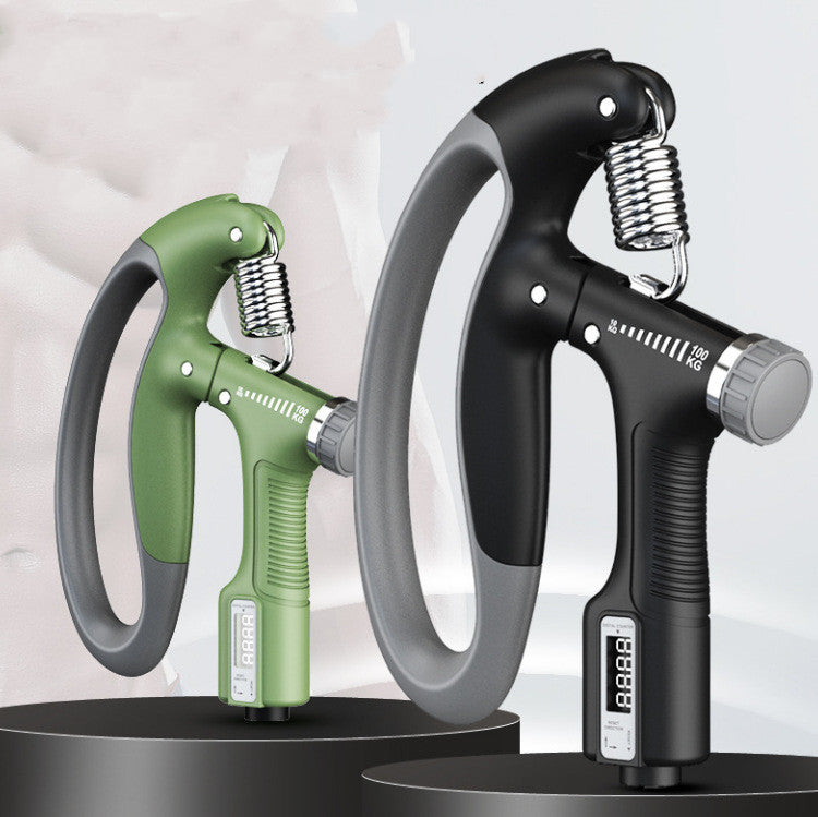 Adjustable Grip Strengthener with Counter