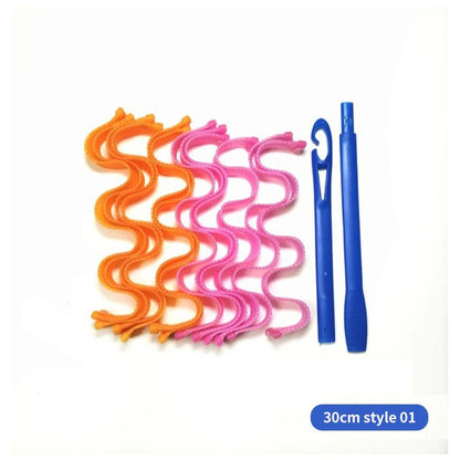 Heat-Free Curling Tool for Beautiful Curls Without Hair Damage