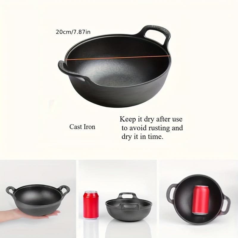Compact Skillet in Cast Iron – Mini Size