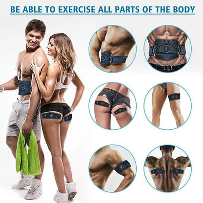 EMS Abdominal Muscle Stimulator for Core Strengthening and Toning