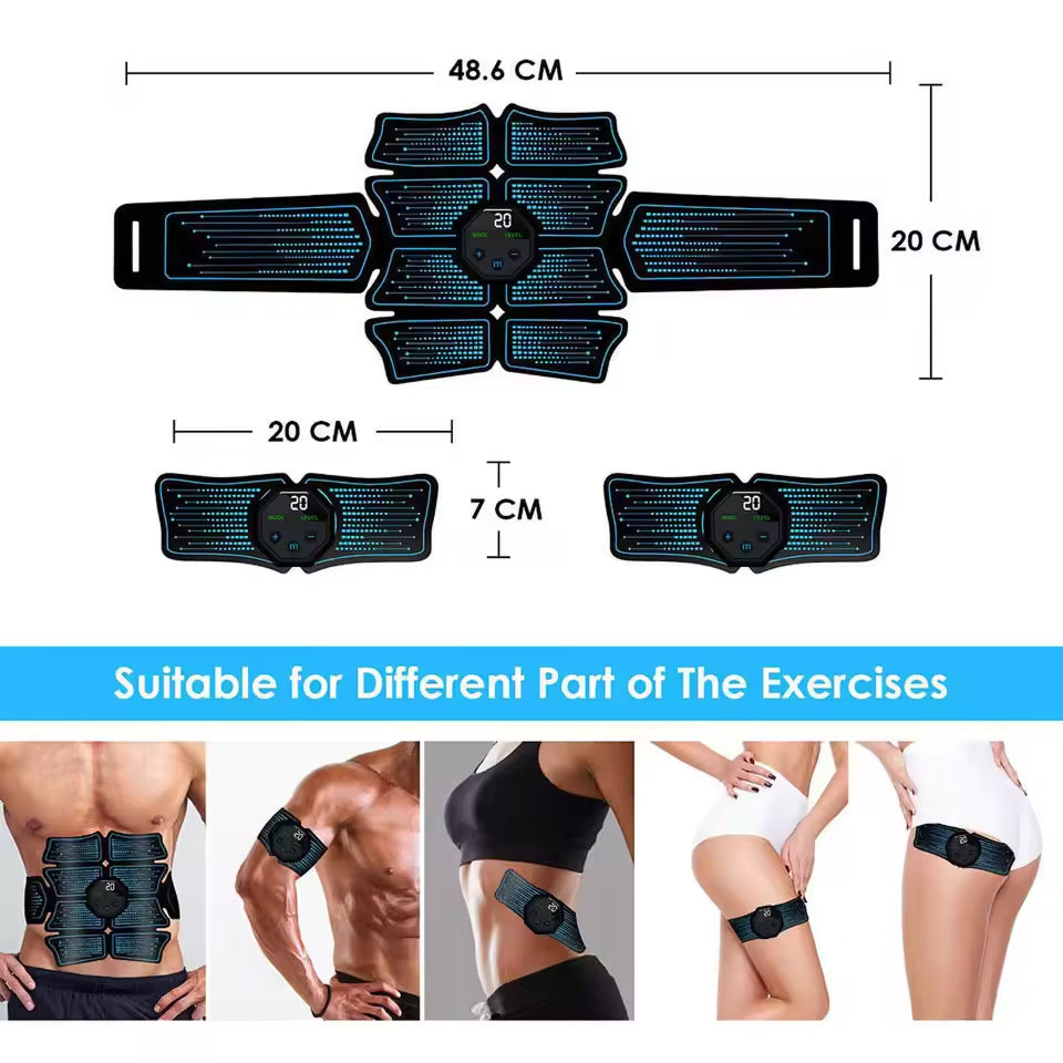 EMS Abdominal Muscle Stimulator for Core Strengthening and Toning