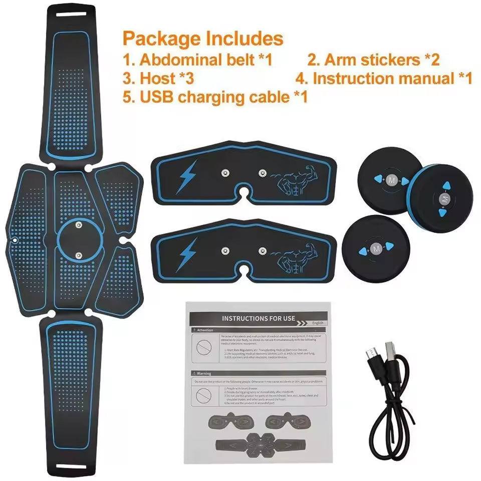 EMS Abdominal Muscle Stimulator for Core Strengthening and Toning