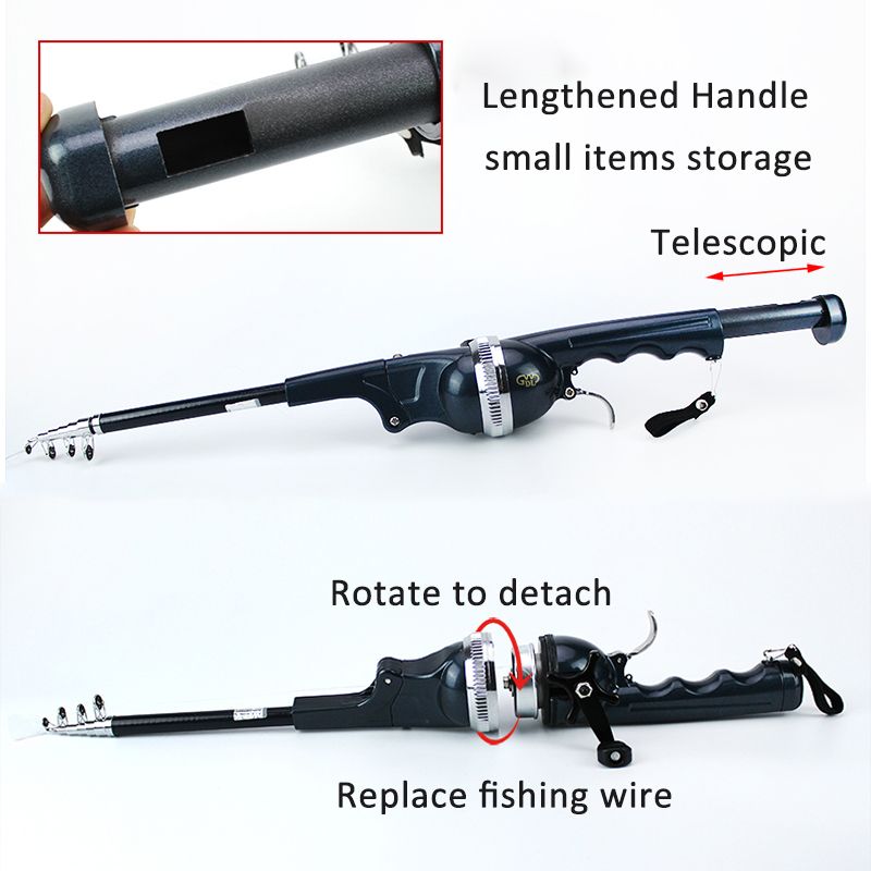 Versatile Telescopic Fishing Rod Kit for All Adventures