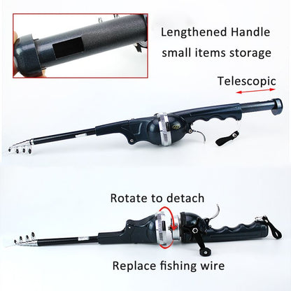 Versatile Telescopic Fishing Rod Kit for All Adventures