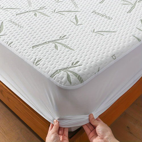 Cooling Bamboo Mattress Protector with 3D Air Layer