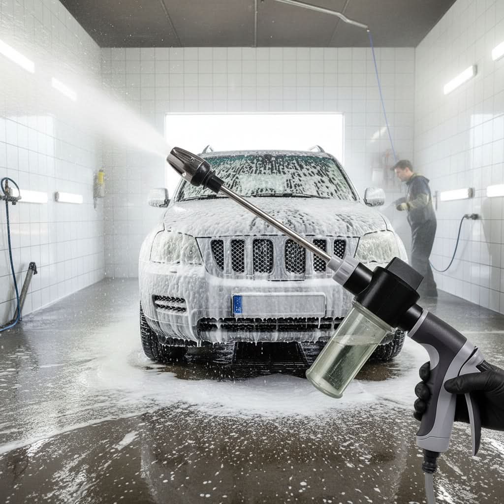 Outdoor High-Pressure Cleaning Sprayer for Efficient Washing