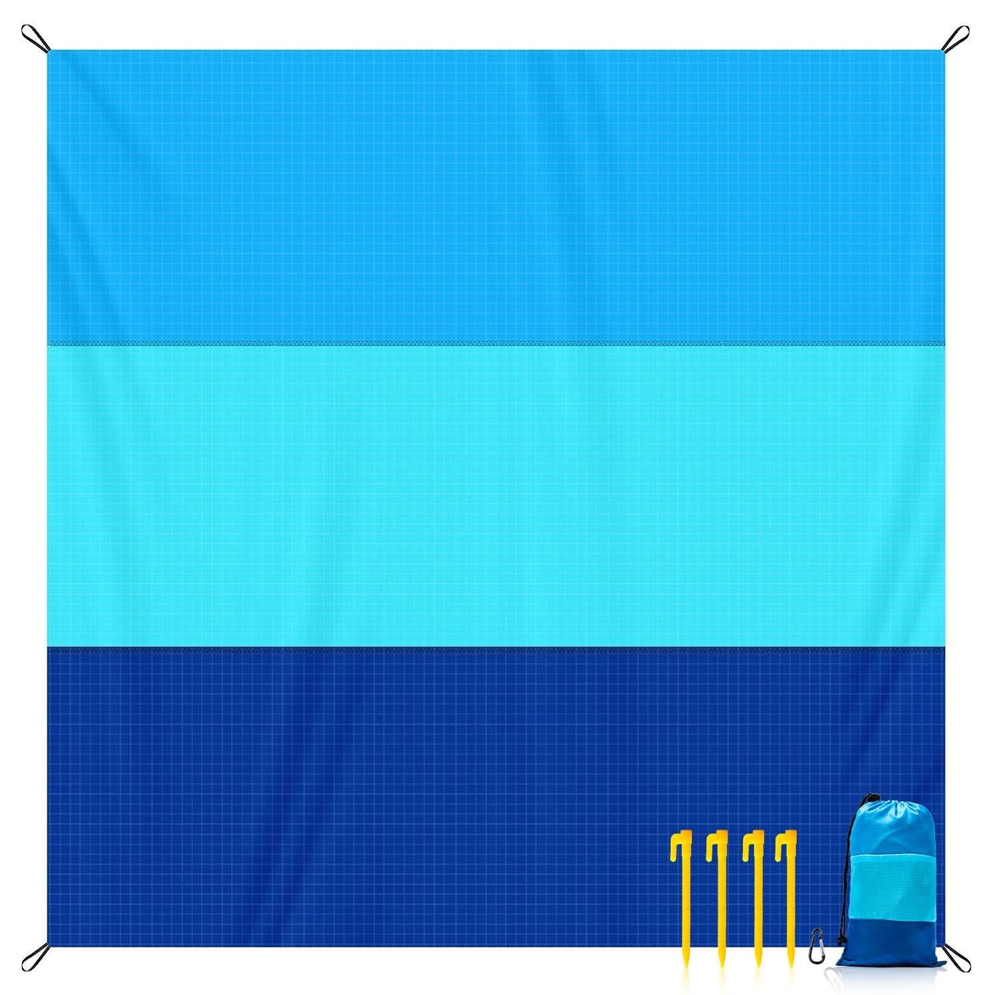 Large Beach Mat – Sand Resistant Outdoor Blanket