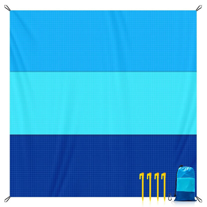 Large Beach Mat – Sand Resistant Outdoor Blanket