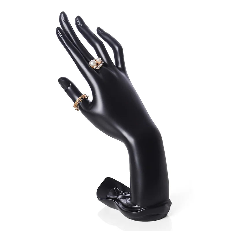 Jewelry Display Stand - Decorative Hand and Bust Holder for Rings, Watches, Bracelets & Necklaces - Artistic Decoration