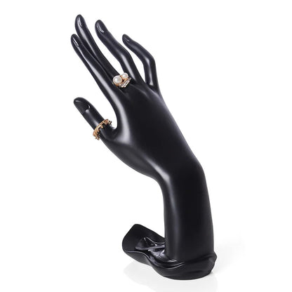 Jewelry Display Stand - Decorative Hand and Bust Holder for Rings, Watches, Bracelets & Necklaces - Artistic Decoration