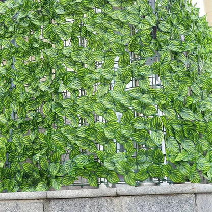 Artificial Green Hedge Panel for Privacy Fence | 1 m / 3 m