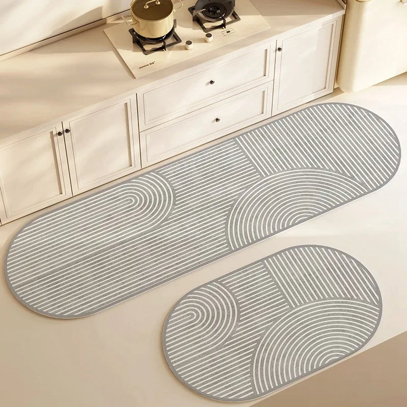 Non-Slip Kitchen and Bath Mat with High Absorbency
