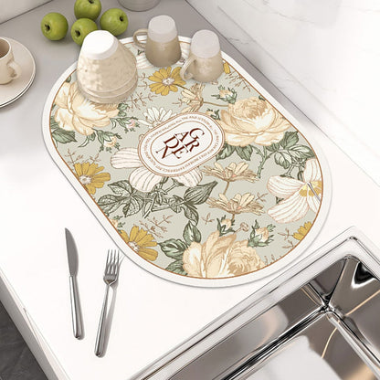 Quick-Dry Kitchen Counter Saver Mat | AquaGuard