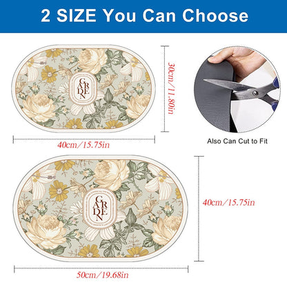Quick-Dry Kitchen Counter Saver Mat | AquaGuard