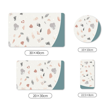 Premium Drying Mat for Kitchen Dishes – Non-Slip & Versatile