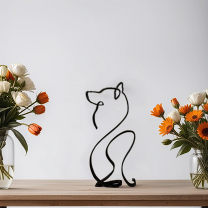 Sculpted Elegance: Modern Canine Art Pieces