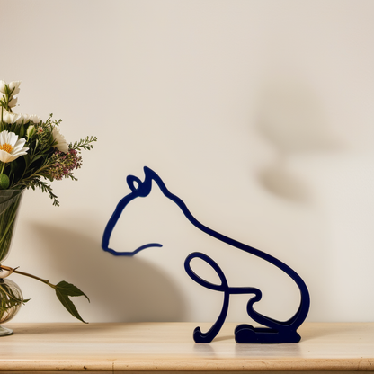 Sculpted Elegance: Modern Canine Art Pieces